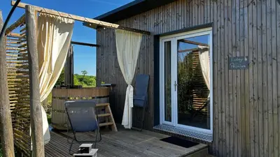 Plan de l'établissement Ecolodge premium avec bain nordique