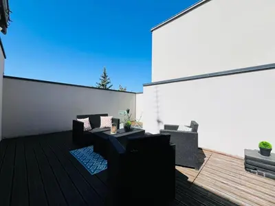 Balcon ou terrasse dans l'établissement Casa Belfort - T2