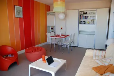 Cuisine ou kitchenette dans l'établissement Le Vintage by TAH - Face Mer au calme, Cap sur l'ouest les pieds dans l'eau !