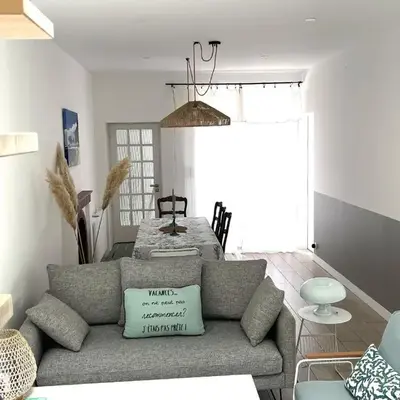 Maison charmante près de la plage avec WIFI