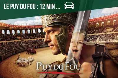 Plan de l'établissement Studio aux portes du Puy duFou