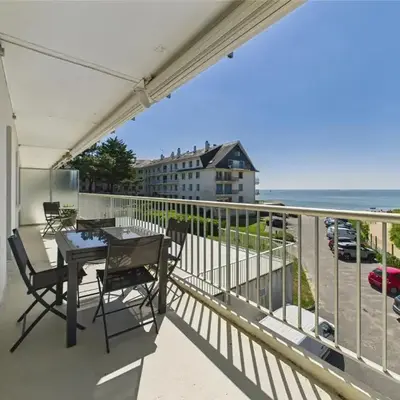 Vue mer - Appart pour 4 - Grand balcon
