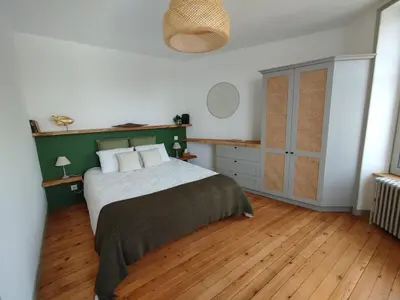 Un ou plusieurs lits dans un hébergement de l'établissement Maison Bord de Loire