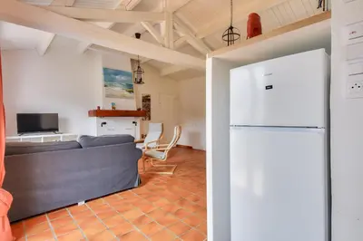 Cuisine ou kitchenette dans l'établissement Jardin - Centre Noirmoutier - Maison pour 4