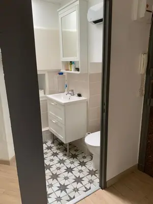 Salle de bains dans l'établissement Duplex Talensac-Viarme au cœur de Nantes