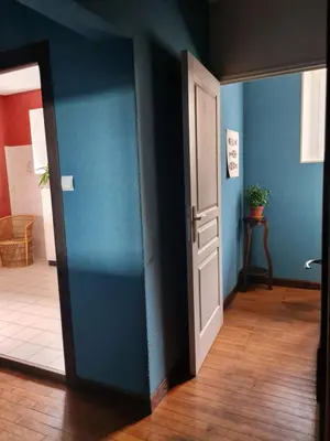 Un ou plusieurs lits dans un hébergement de l'établissement Le Nid du Bocage