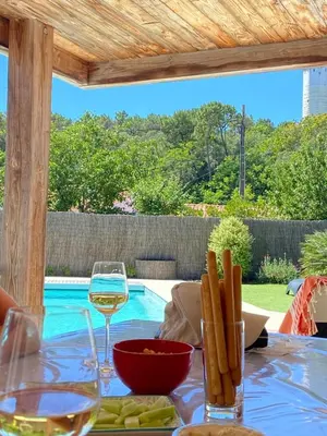 Boissons dans l'établissement Gîte Villa la Garenne Ctre ville St Jean de Monts