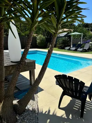 Piscine de l'établissement Gîte Villa la Garenne Ctre ville St Jean de Monts ou située à proximité