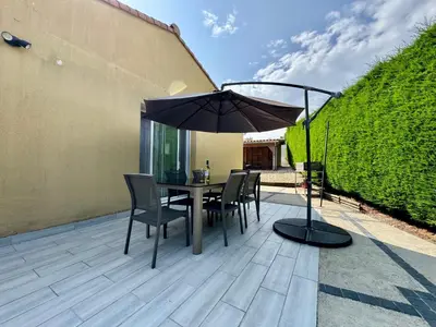 Terrasse ou espace extérieur de l'établissement L'Évasion Vendéenne - Spacieuse Maison