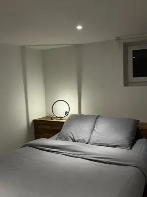 Un ou plusieurs lits dans un hébergement de l'établissement Cozy garden house