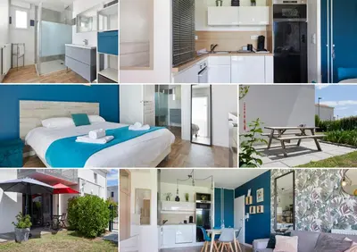 Plan de l'établissement Le Retz de Jardin - Appartement calme avec parking