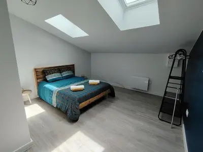 Un ou plusieurs lits dans un hébergement de l'établissement La Maison de Pandora