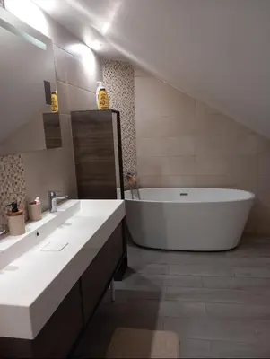 Salle de bains dans l'établissement Charming house between city and countryside