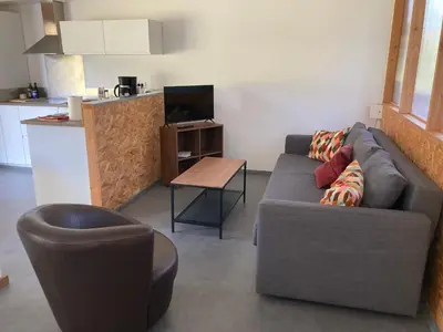 Cuisine ou kitchenette dans l'établissement Petit Gîte 2 - 4 personnes