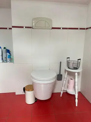 Salle de bains dans l'établissement Maison de charme 18e entre mer et campagne