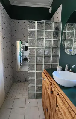 Salle de bains dans l'établissement Grande maison de charme centre bourg