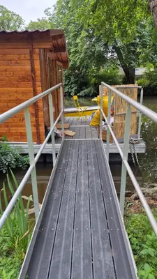 Plan de l'établissement cabane bateau