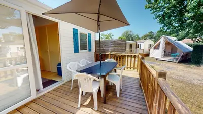 Balcon ou terrasse dans l'établissement Le Grand Large