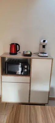 Plateau bouilloire dans l'établissement studio 20m
