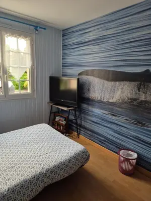 Télévision ou salle de divertissement dans l'établissement Chambres au calme chez l habitant à Champtoceaux près de Oudon