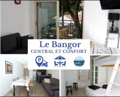 Télévision ou salle de divertissement dans l'établissement Le Bangor by TAH - Top emplacement & Parking