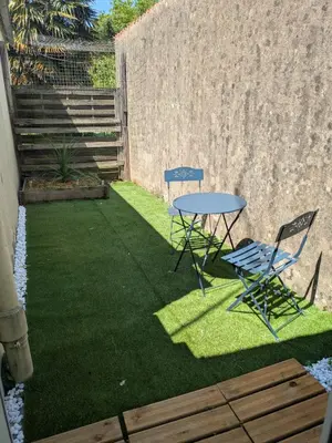 Jardin de l'établissement La bohème chic