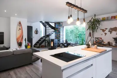 Plan de l'établissement House 3 rooms all comfort with garden