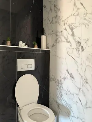 Salle de bains dans l'établissement Maison de la Pornicaise 13