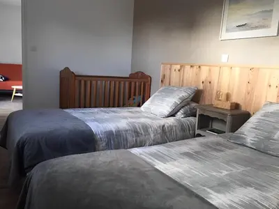 Un ou plusieurs lits dans un hébergement de l'établissement L 'esprit Loft