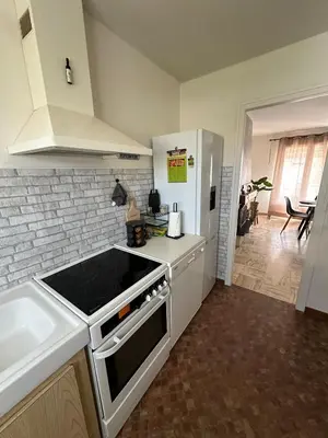 Cuisine ou kitchenette dans l'établissement Maison où il fait bon vivre !