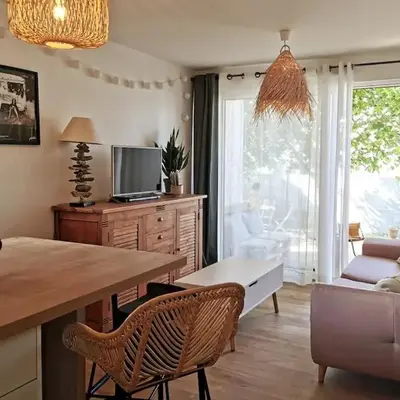 Appartement T2 avec jardin proche plage