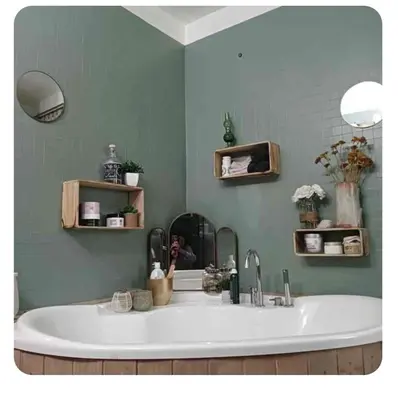 Salle de bains dans l'établissement Maison au calme en bord de mer