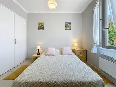 Un ou plusieurs lits dans un hébergement de l'établissement Holiday Home Ryff by Interhome
