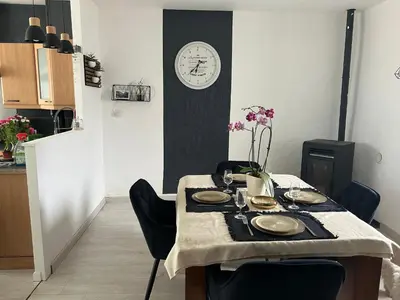 Cuisine ou kitchenette dans l'établissement La FLORENTINE