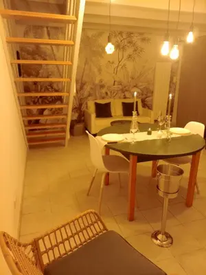 Coin salon dans l'établissement cocon secret