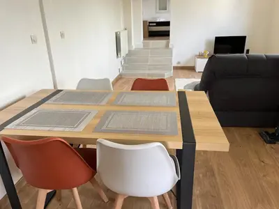 Coin salon dans l'établissement T2 St Marc sur mer - proche plage - 4 couchages