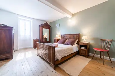 Un ou plusieurs lits dans un hébergement de l'établissement La Maison d'Adèle