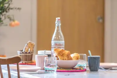 Nourriture dans la maison de vacances ou à proximité