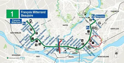 Plan de l'établissement Maison au calme avec jardin proche tram