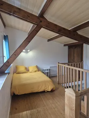Un ou plusieurs lits dans un hébergement de l'établissement Maison centre-ville Pouzauges