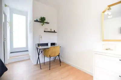 Plan de l'établissement Studio calme avec extérieur et entrée autonome