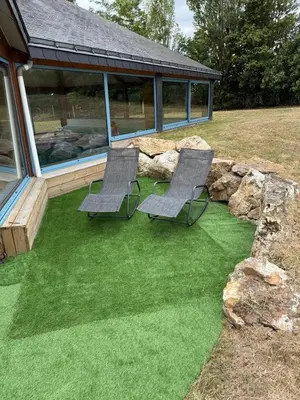 Jardin de l'établissement Un coin tranquille