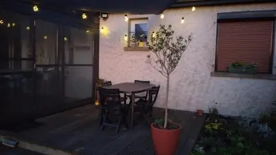 Balcon ou terrasse dans l'établissement Chez Auguste