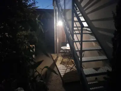 Balcon ou terrasse dans l'établissement Le logis d'Emerance