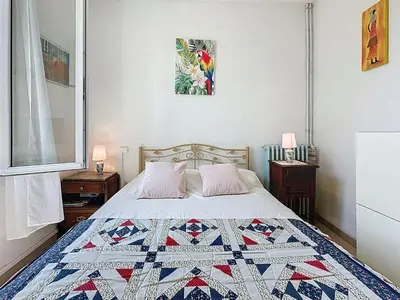 Un ou plusieurs lits dans un hébergement de l'établissement Holiday Home L'Escale by Interhome