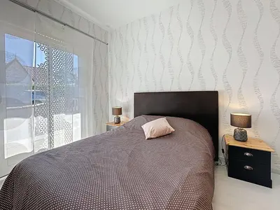 Un ou plusieurs lits dans un hébergement de l'établissement Holiday Home Ker Eric by Interhome
