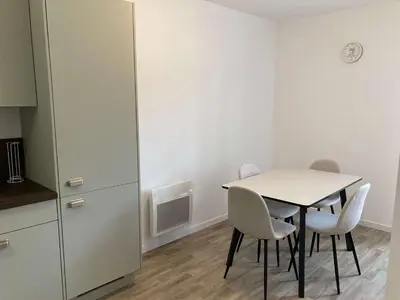 Cuisine ou kitchenette dans l'établissement La Valentine de St Jean de Monts