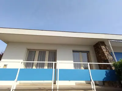 Balcon ou terrasse dans l'établissement Appartement 5 pers au calme, proche plage à St Jean de Monts - FR-1-323-587