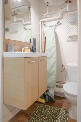 Salle de bains dans l'établissement Studio 2 personnes cœur de ville - Angers