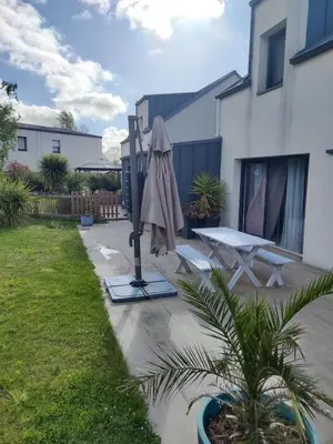 Jardin de l'établissement Maison 3 chambres